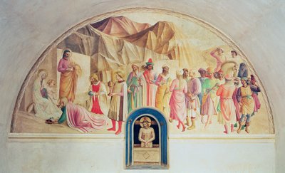La adoración de los magos, 1442 de Fra Angelico